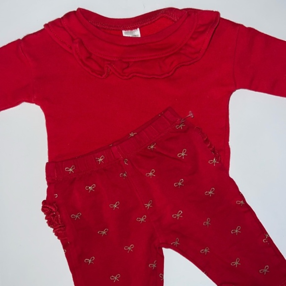 🛍 CUTE LITTLE GIRLS OUTF SIZE 0-3 MONTHS